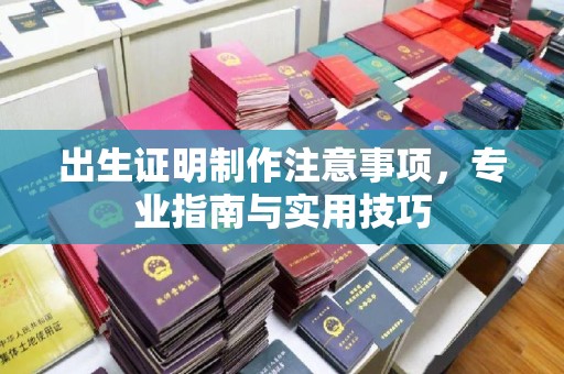 固镇出生证明制作注意事项，专业指南与实用技巧