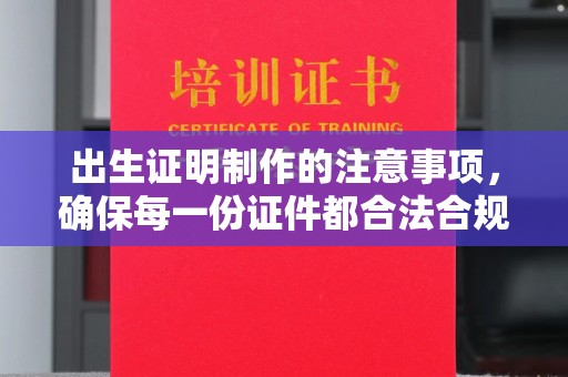 固镇出生证明制作的注意事项，确保每一份证件都合法合规