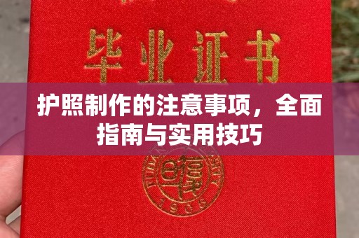 固镇护照制作的注意事项，全面指南与实用技巧